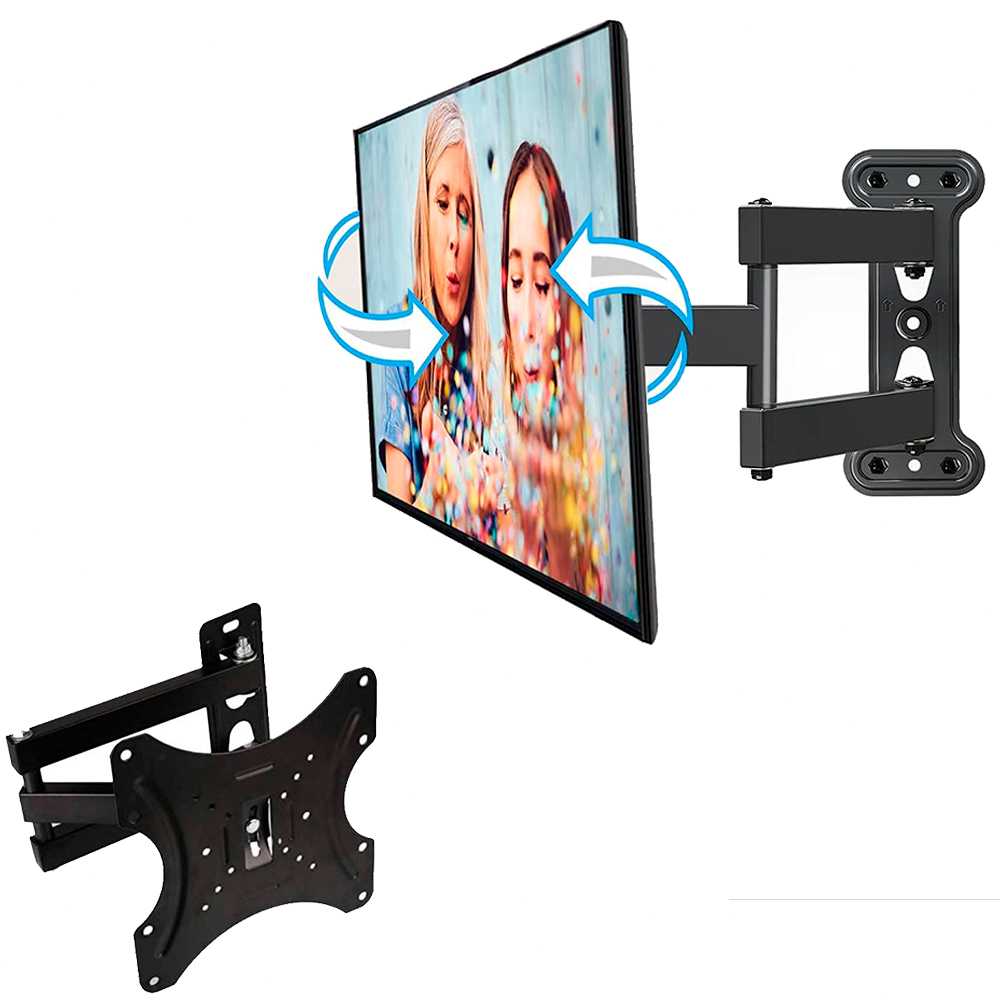 Rack para TV Soporte Móvil Plegable para LCD LED SMART 14-42